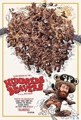 这很河狸 Hundreds of Beavers (2022)百度网盘1080P高清免费美国电影资源插图